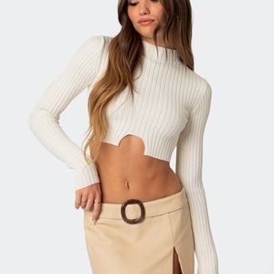 Edikted Cropped Sweater